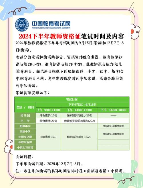 2024年淮北市下半年中小学教师资格考试面试公告