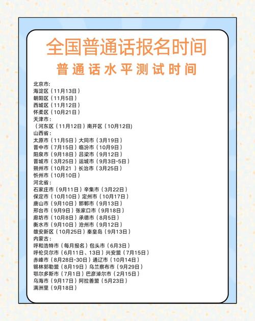 2024年11月淮南市测试站面向社会开展普通话水平测试公告