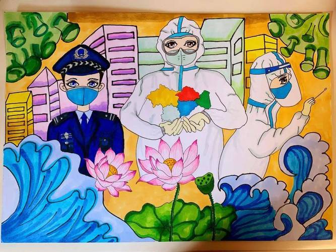 孩子眼中的疫情是什么样的？51Talk学员们手绘祝福武汉