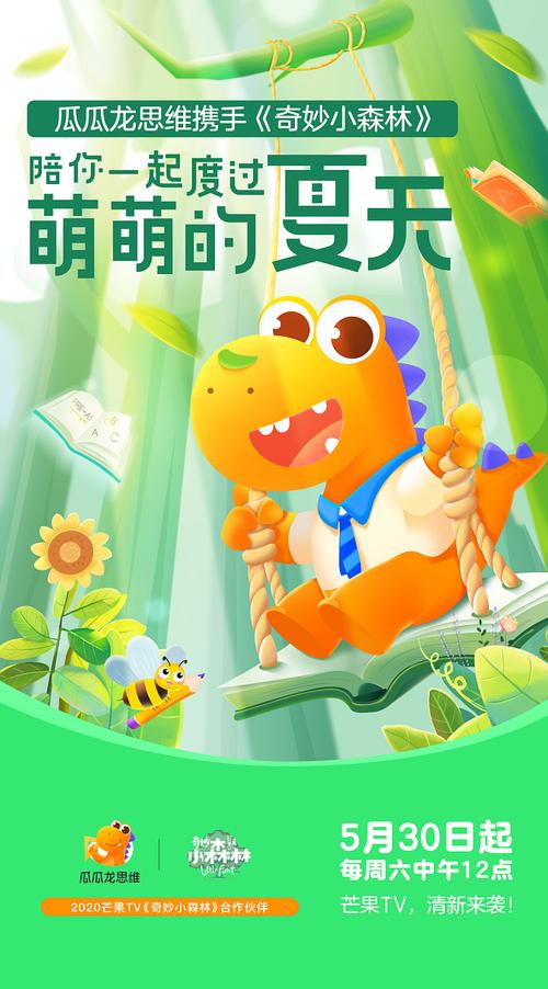 瓜瓜龙思维成《奇妙小森林》合作伙伴 携手培养孩子思维能力